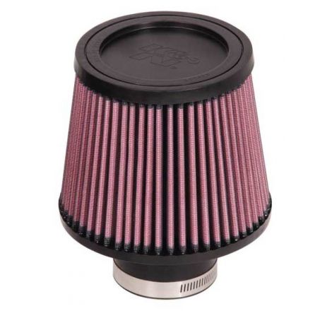 K&N Universal Rubber Filter-Round Tapered 2.5in Flange ID x 6in Base OD x 5in Top OD x 5in Height