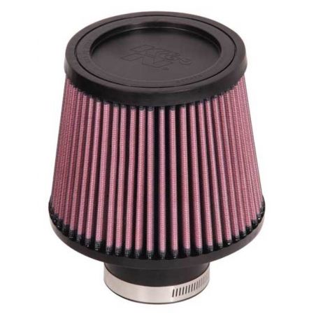 K&N Universal Rubber Filter-Round Tapered 2.5in Flange ID x 6in Base OD x 5in Top OD x 5in Height