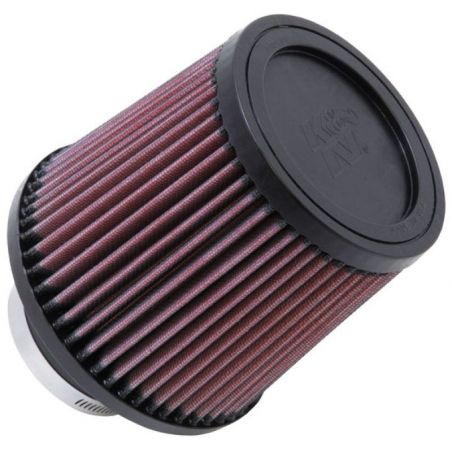 K&N Filter Universal Rubber Filter-Rd Tapered 3in Flange ID x 6in Base OD x 5in Top OD x 5.563in H