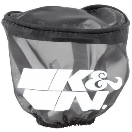 K&N Air Filter Wrap Black Oval Tapered 3.75in Base I/S Width x 2.5in Top I/S Width x 2.75in H