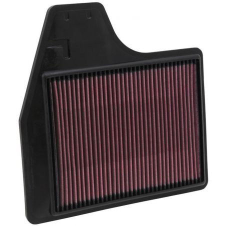 K&N Replacement Filter 11.438in O/S Length x 11.375in O/S Width x 1in H for 13 Nissan Altima 2.5L