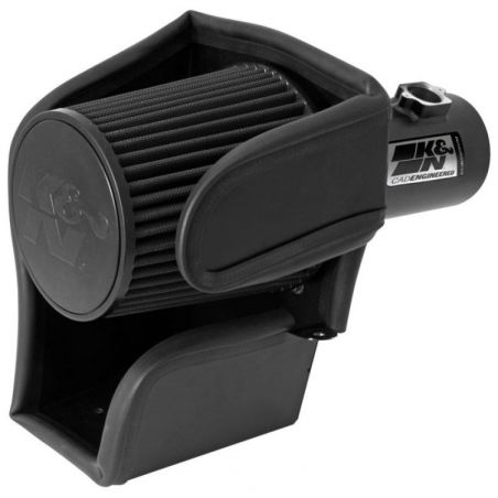 K&N 08-10 Ford F250/F350/F450/F550 Super Duty 6.4L V8 DSL Black Performance Intake Kit