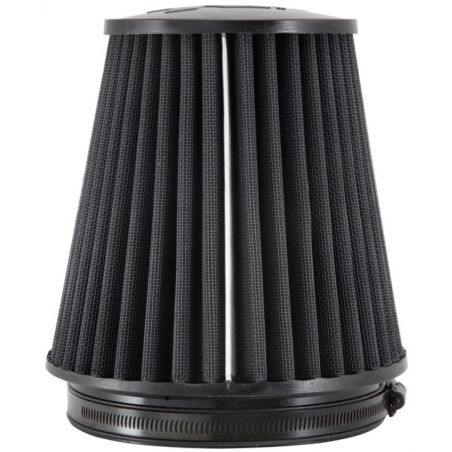 K&N Universal Rubber Filter Round Tapered 6in Flange ID x 7.5in Base OD x 5.25in Top OD x 8in Height