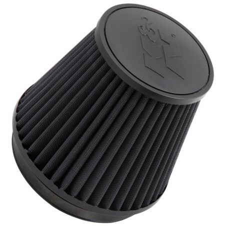 K&N Universal Rubber Filter Round Tapered 6in Flange ID x 7.5in Base OD x 5.25in Top OD x 6in Height