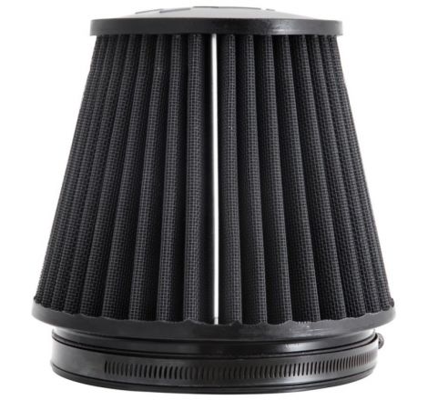 K&N Universal Rubber Filter Round Tapered 6in Flange ID x 7.5in Base OD x 5.25in Top OD x 6in Height