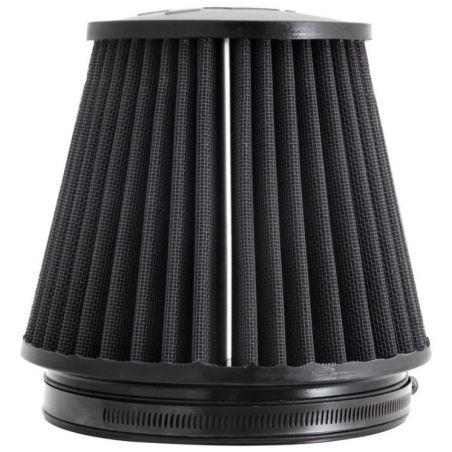 K&N Universal Rubber Filter Round Tapered 6in Flange ID x 7.5in Base OD x 5.25in Top OD x 6in Height