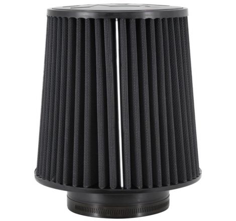 K&N Universal Rubber Filter-Round Tapered 4.5in Flange ID x 8in Base OD x 6.625in Top OD x 8in H