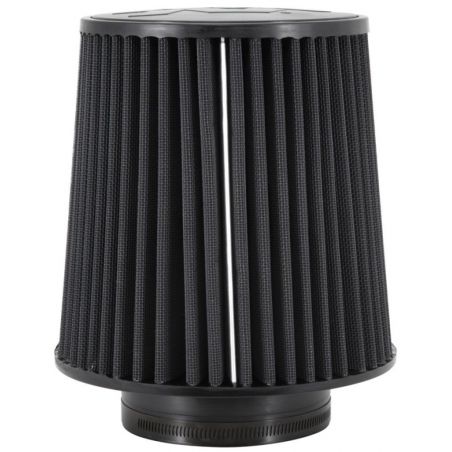 K&N Universal Rubber Filter-Round Tapered 4.5in Flange ID x 8in Base OD x 6.625in Top OD x 8in H