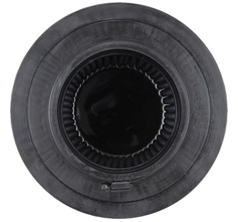 K&N Universal Rubber Filter-Round Tapered 4.5in Flange ID x 8in Base OD x 6.625in Top OD x 8in H