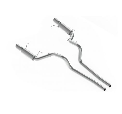 MBRP 11-14 Ford Mustang GT 5.0L Dual Split Rear Race Version T409 3in Cat Back Exhaust System