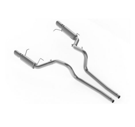 MBRP 11-14 Ford Mustang GT 5.0L Dual Split Rear Race Version AL 3in Cat Back Exhaust System