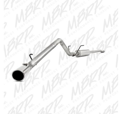 MBRP 06-08 Ram Hemi 1500 Mega Cab 5.7L / 03-13 Ram Hemi 2500/3500 5.7L Alum 3in Cat Back Single Side