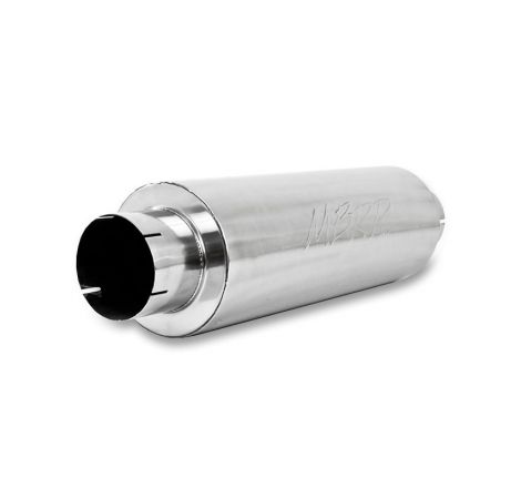 MBRP Universal Quiet Tone Muffler 5in Inlet /Outlet 8in Dia Body 31in Overall