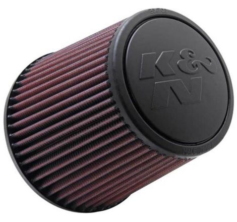 K&N Universal Rubber Filter - Round Tapered 6in Base OD x 3in Flange ID x 6in H