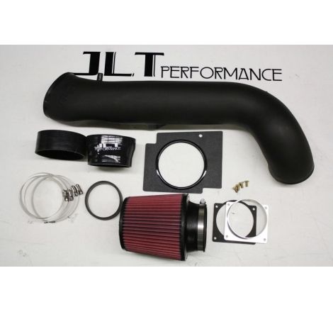 JLT 96-98 Ford Mustang SVT Cobra Black Textured Cold Air Intake Kit w/Red Filter