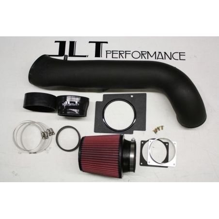 JLT 96-98 Ford Mustang SVT Cobra Black Textured Cold Air Intake Kit w/Red Filter