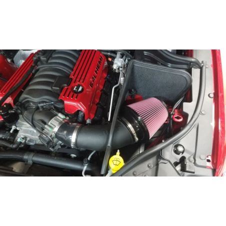 JLT 12-20 Jeep Grand Cherokee SRT8 6.4L Black Tex CAI Kit w/Red Filter (12-19 CARB Exempt)