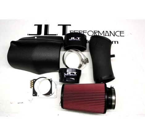 JLT 2001 Ford Mustang Bullitt Black Textured Ram Air Intake Kit w/Red Filter