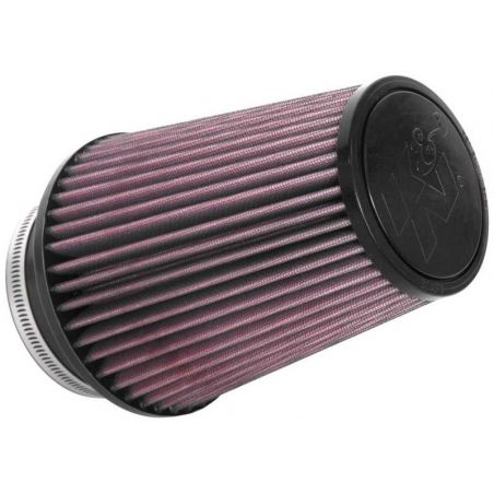 K&N Universal Clamp-On Air Filter 4in FLG / 6in B / 4in T / 7in H