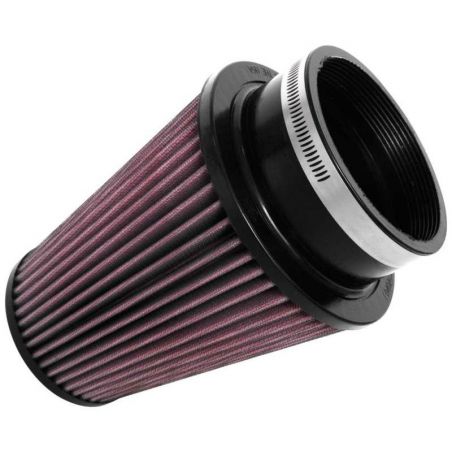 K&N Universal Clamp-On Air Filter 4in FLG / 6in B / 4in T / 7in H