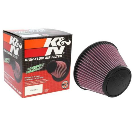 K&N Universal Clamp-On Air Filter 6in FLG / 7-1/2in B / 4-1/2in T / 5in H