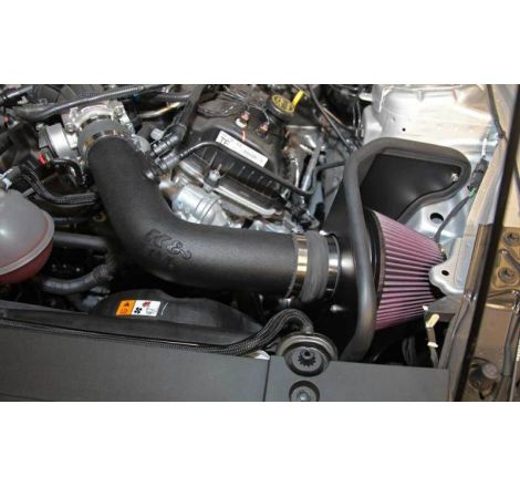 K&N 15-17 Ford Mustang 3.7L V6 F/I Performance Intake Kit