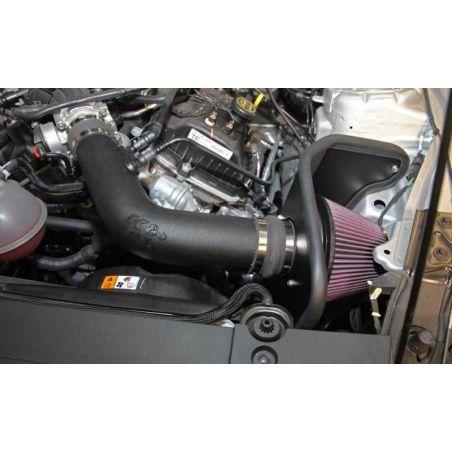 K&N 15-17 Ford Mustang 3.7L V6 F/I Performance Intake Kit