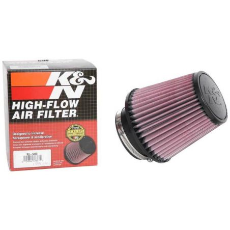 K&N Universal Clamp-On Air Filter 4in FLG / 6-1/2in B / 4-1/2in T / 6in H