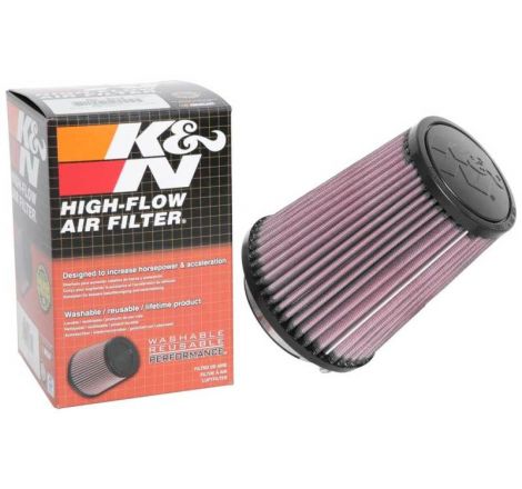 K&N Universal Clamp-On Air Filter 2-3/4in FLG / 4-3/4in B / 3-1/2in T / 5-7/8in H