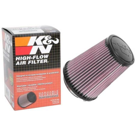 K&N Universal Clamp-On Air Filter 2-3/4in FLG / 4-3/4in B / 3-1/2in T / 5-7/8in H