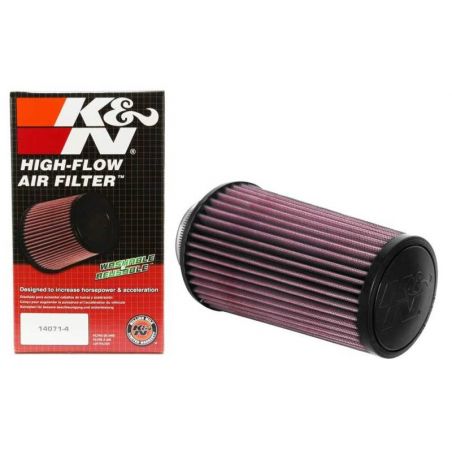 K&N Universal Round Tapered Filter 3 inch FLG / 5 inch Bottom / 4 inch Top / 7 7/8 inch Height