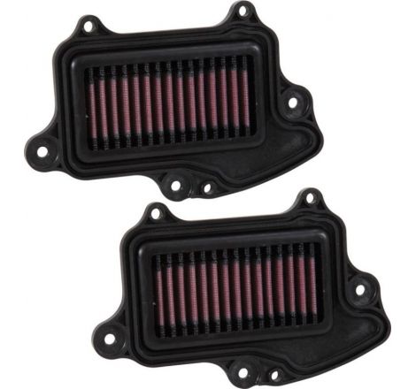 K&N 16-17 Suzuki Boulevard M90 1462CC Replacement Drop In Air Filter (Set of 2)