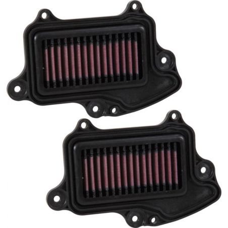 K&N 16-17 Suzuki Boulevard M90 1462CC Replacement Drop In Air Filter (Set of 2)