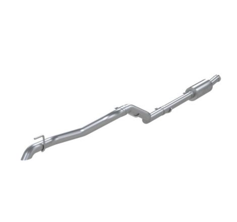 MBRP 2020 Jeep Gladiator 3.6L 2.5in Single Rear Exit Cat Back Exhaust - Aluminized (Off-Road)