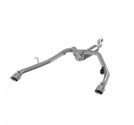 MBRP 2020 Jeep Gladiator 3.6L 2.5in Dual Rear Exit Cat Back Exhaust 304