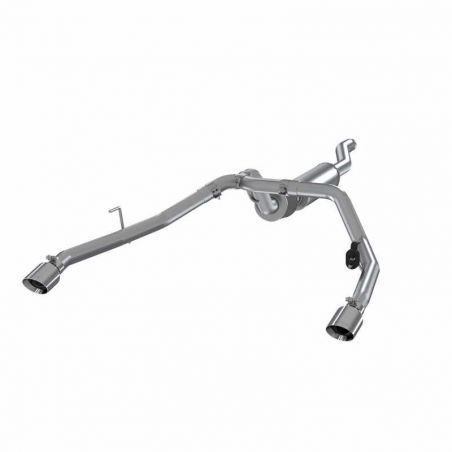 MBRP 2020 Jeep Gladiator 3.6L 2.5in Dual Rear Exit Cat Back Exhaust 304