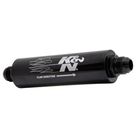 K&N 2in OD x 9in L 10AN 74 Micron In-Line Fuel/Oil FIlter