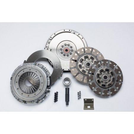 South Bend Clutch 08-09 Ford 6.4L ZF-6 Street Dual Disc Clutch Kit