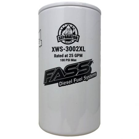 FASS Hydroglass Titanium Signature Series Extended Length Extreme Water Separator