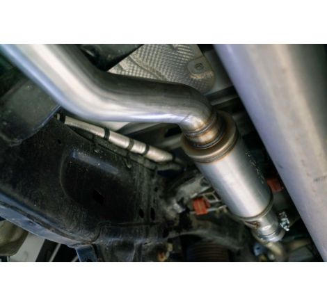 MBRP 3in Single in/out Muffler Replacement, 19-20 Ram 1500 5.7L, High Flow, T409