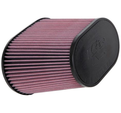 K&N Universal Rubber Filter 4in FLG 9IN x 5-3/4IN B / 7 x 4-1/2IN T / 7-1/2IN H