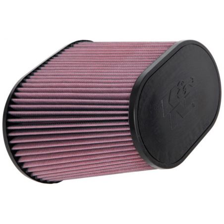 K&N Universal Rubber Filter 4in FLG 9IN x 5-3/4IN B / 7 x 4-1/2IN T / 7-1/2IN H