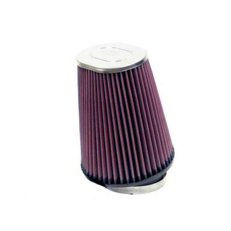 K&N Uni Oval Tapered Air Filter 3.5in 10 Deg. Flg / 3.25in T OW / 4.5in T OL / 5.75in B / 7in H