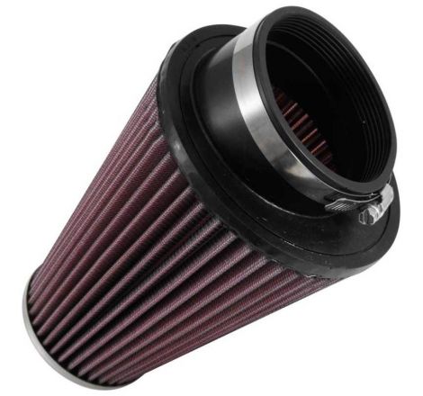 K&N Uni Oval Tapered Air Filter 3.5in 10 Deg. Flg / 3.25in T OW / 4.5in T OL / 5.75in B / 7in H