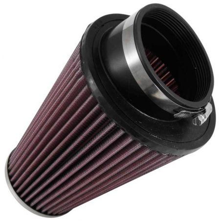 K&N Uni Oval Tapered Air Filter 3.5in 10 Deg. Flg / 3.25in T OW / 4.5in T OL / 5.75in B / 7in H