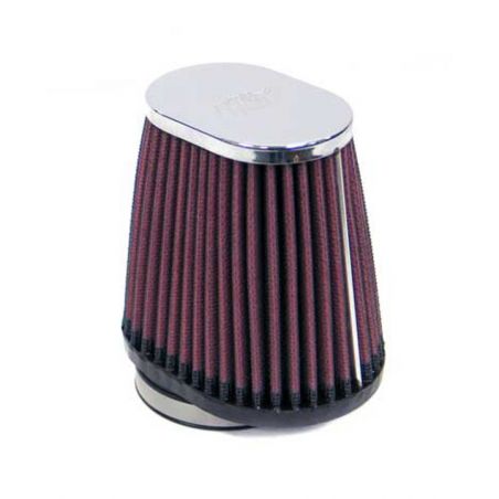 K&N Universal Clamp-On Air Filter 2-1/8in Flange 4in x 3in Base 3in x 2in Top 4in Length