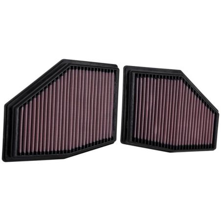 K&N 2020 BMW M550i 4.4L V8 Replacement Air Filter (2 Per Box)