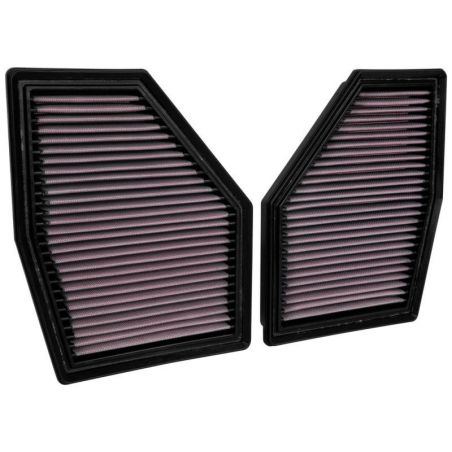 K&N 2020 BMW M550i 4.4L V8 Replacement Air Filter (2 Per Box)