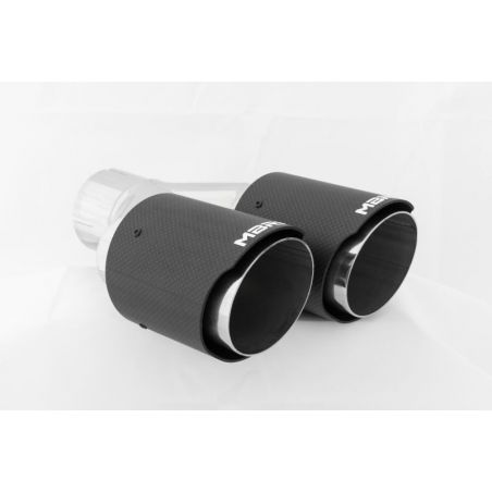 MBRP Universal Carbon Fiber Dual Tip 3.5in OD/2.5in Inlet