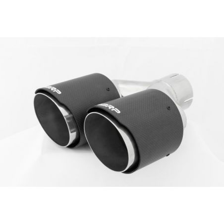 MBRP Universal Carbon Fiber Dual Tip 4in OD/2.5in Inlet